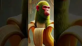 shimpanzini bananini #monkey #memes