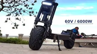 ✅БОЛЬШОЙ ЭЛЕКТРИЧЕСКИЙ САМОКАТ FLJ K6. ЭЛЕКТРОСАМОКАТ С АЛИЭКСПРЕСС