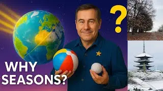 Why Does Earth Have Seasons? A Cosmic Tilt Party Explained! | Simple Space Wonders