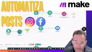 Cómo AUTOMATIZAR Posts en Instagram y Facebook con Make (IA TITANS #2)