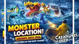 ALL Monster LOCATION 20th 2026 - Creatures of the Deep: Fishing #monsterhunter 