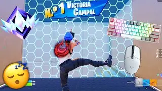 QUIERO SER UN PRO EN FORTNITE ASMR 😴Keyboard & Mouse Sounds 😍360FPS 4K