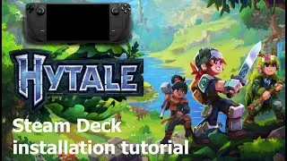 How to install Hytale on the Steam Deck (install, controls, custom icons)