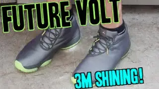 Jordan Future Volt ON FEET! 3M is popping!