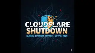 Cloudflare SHUTDOWN! Global Internet Outage Explained (2025)