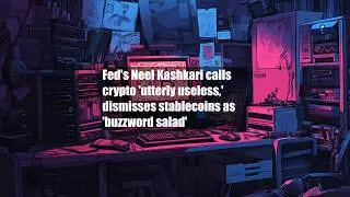 Fed's Neel Kashkari calls crypto 'utterly useless,' dismisses stablecoins as 'buzzword salad'
