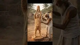 Ronaldo Amazing wood art sculpture Ai short #sclupture #woodart #woodworking #woodcarving #monsterha