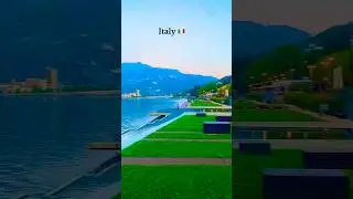 Lecco Italy beautiful town #lecco #italy #shorts #travel