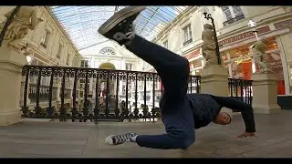 Break dance passage Pommeraye &agrave; Nantes (Brice Foe)