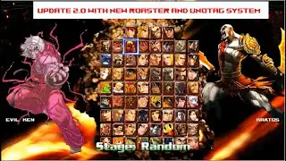Update Android & PC Street Fighter X Tekken Mugen Game With UnoTAG by Mugenation Download & Gameplay