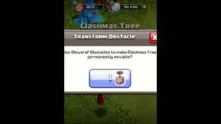 how to use shovel of obstacles | clash of clans #shorts