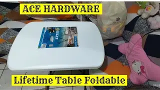 Lifetime Foldable Table Review | Ace Hardware Purchase