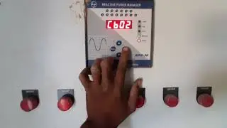 l&t rpm-14 automatic power factor relay setting /programming #shorts #youtubeshorts /reelsvideo.