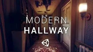Speed Level Design - Modern Hallway in Unity
