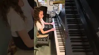 &ldquo;The Midnight Express&rdquo; by Christopher Fisher played on piano by a student