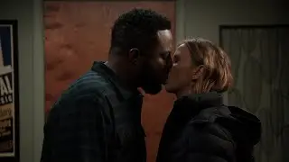 Dylan & Milena First Kiss on Chicago Med 7x17 (Apr. 6, 2022)