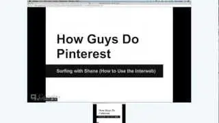 How Guys Do Pinterest - See, Men Can Use Pinterest Too