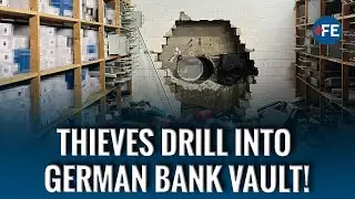 &euro;10 Million Bank Heist in Germany: Thieves Drill into Vault During Christmas Break