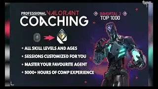 Valorant Coaching - I will be your professional valorant coach