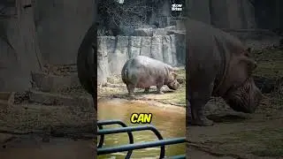 😱If Hippo does This Run Away || @abracadabroke  HIPPO FART