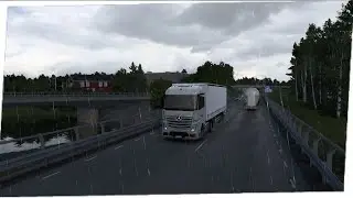 ETS2 POV: Trucking In INSANE Lightning Storm