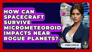 How Can Spacecraft Survive Micrometeoroid Impacts Near Rogue Planets? - Strange Science HQ