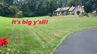 Mowing Large Residential Properties