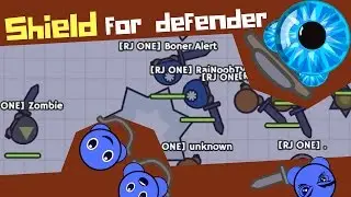 PLAY MOOMOO.IO ► New! Shield for Defender / Destroying the Server | Moomoo.io Game - RajNoobTV