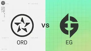 ORD vs EG | 2022 MSI Groups Day 5 | ORDER vs. Evil Geniuses