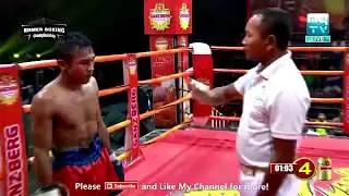 នីម នីន Vs គួន សុវណ្ណ 09 Mar 2018 Ganzberg Uber Fighter MYTV Boxing Khmer Boxing Championship