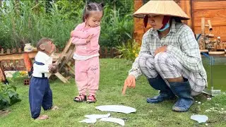 Super funny! CUTIS takes Yen Nhi ran away because afraid mom punished BUT...?
