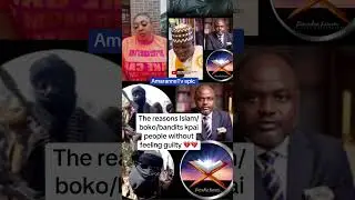 Причины, по которым ислам/Боко/бандиты убивают людей, не испытывая чувства вины 💔💔