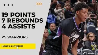 Ace Bailey 19 Points, 7 Rebs, 4 Assists vs Warriors I 25-26 NBA Season