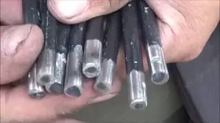 Can't afford a 1 inch diameter firesteel? make your own and save some money.