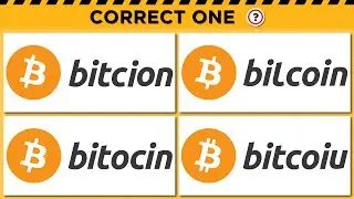 Guess Bitcoin Logo (Spot Bitcoin Logo) Bitcoin Correct Logo, Guess the Logo, Logo Quiz | Correct One