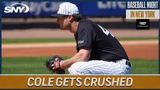 Should Yankees be concerned with Gerrit Cole's spring training performance? | Baseball Night in NY