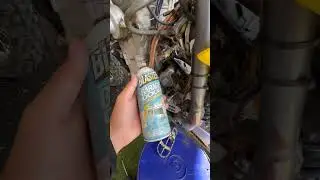 2004 husqvarna tc 450 carburetor float got stuck so we fixed it!