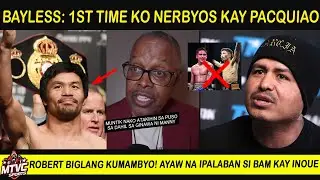 Legendary Referee Muntik Atakihin sa PUSO kay PACQUIAO | ROBERT Takot kay INOUE