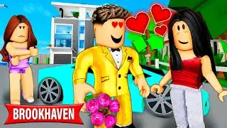 O VIZINHO RICO SE APAIXONOU PELA MENINA POBRE! | Historinhas Brookhaven RP | Roblox