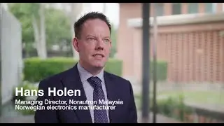 Hans Holen from Norautron on how global trade benefits the customer - With Norwegian subtitles