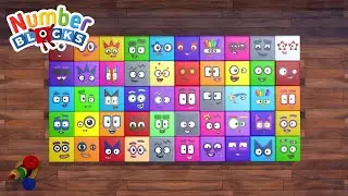 Fun Numberblocks! Learn 1-50 with Cube Puzzle & Toys 🧩✨
