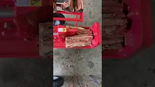 More timber to split #asmr #logsplitter #tools #wood #woodworking #
