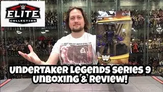 The Undertaker WWE Elite Legends Series 9 Unboxing & Review!