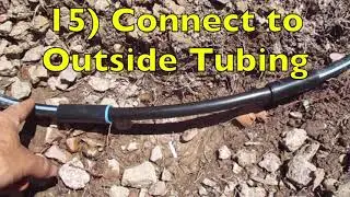 How to Repair Cracked/Broken/Leaking Poly Irrigation Sprinkler Tube DIY Fix leak
