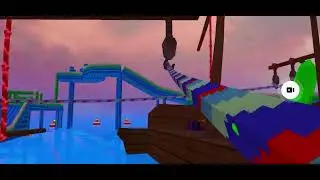 Gorilla Tag VR Beach Map Adventure! 🏝️ Tag, Zip Lines & Riding the Shark 🦈