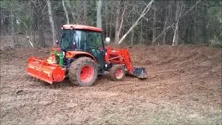 How to dig a watering hole with a tractor