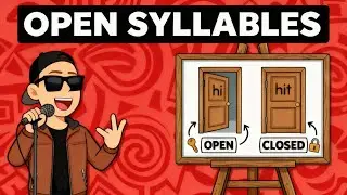 Open and Closed Syllables | Learn Phonic and Spelling Rules In This Rap Song. #phonics #syllables