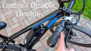 Duotts C29 Throttle - How to Enable or Disable Throttle