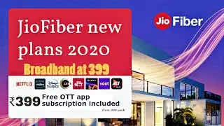 JioFiber at ₹399 | New JioFiber plans 2020 | Free OTT - JioTv+ | Complete coverage