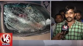Former Congress MP Anjan Kumar Yadav Son Attack On NSUI President Abhijith And His Followers | V6
